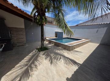 Casa · 120m² · 3 Quartos · 5 Vagas · 
                                Casa Nova 3 Dormitórios no Bairro Tupy em Itanhaém ? Piscina e 6 Va