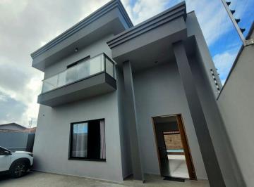 Casa · 155m² · 4 Quartos · 3 Vagas · 
                                Sobrado 4 Dormitórios no Tupy em Itanhaém ? Piscina e Área Gourmet 
