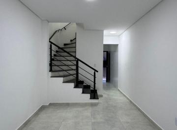 Casa · 52m² · 2 Quartos · 1 Vaga · Vila Caiçara: Sobrado de 2 Dormitórios com Quintal e Financiamento Bancário