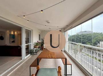 Varanda - Vista Beyond The Club · Apartamento com 4 dormitórios à venda, 130 m² por R$ 1.510.000 - Chácara Santo Antônio - São Paulo/S