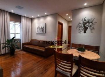 Sala · Apartamento com 2 dormitórios à venda, 73 m² por R$  - Jardim do Mar - São Bernardo do Campo/SP