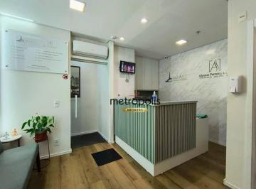 Recepção · Conjunto para alugar, 129 m² por R$ 15.300,00/mês - Cerâmica - São Caetano do Sul/SP