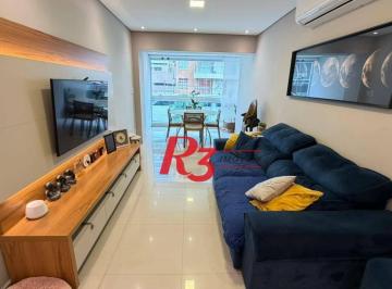 354b86cfd5bb616caa6f199e514f47411e626702 · Apartamento Garden com 2 dormitórios à venda, 108 m² por R$ 1.190.000,00 - Gonzaga - Santos/SP