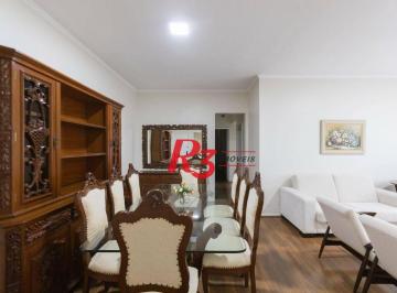 c93880deeb14906f9fb9e75c0c1d782c70899d2a · Apartamento com 3 dormitórios para alugar, 121 m² por R$ 5.600,00/mês - Gonzaga - Santos/SP