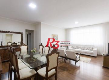 d8916cc9d6fbeef564fc9080c406f8f54bdbd206 · Apartamento com 3 dormitórios para alugar, 121 m² por R$ 5.600,00/mês - Gonzaga - Santos/SP