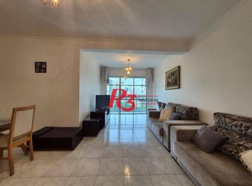 487ddd00ae3f749bcdc3d573ae955fbcb138e77b · Apartamento com 3 dormitórios à venda, 135 m² por R$ 899.000,00 - Embaré - Santos/SP
