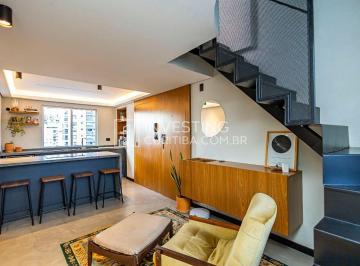 Apartamento de 2 quartos, Curitiba · Cobertura duplex com atmosfera urbana em pleno Agua Verde!