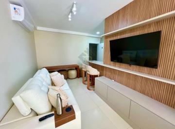 Apartamento · 65m² · 2 Quartos · 1 Vaga · Apartamento mobiliado para alugar com 02 quartos, sendo 01 suíte no Condomínio Cipreste, em Ribeirão