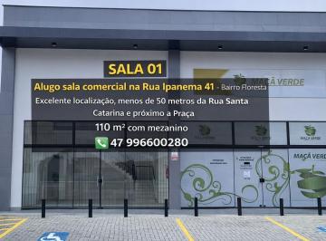 Comercial , Joinville · Excelente Sala comercial no Bairro Floresta com 110m²