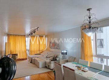1 · Amplo Apartamento com 166 m², 3 quartos sendo 1 suíte ,2 vagas, à venda em Moema Pássaros.