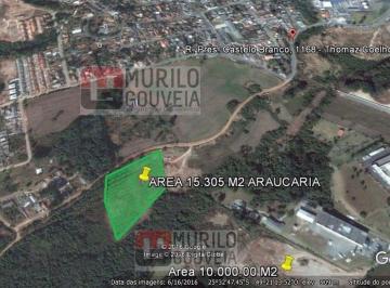 Terreno · 15305m² · Terreno, à Venda por R$ 5.356.750,00 - Thomaz Coelho, Araucária (Pr)