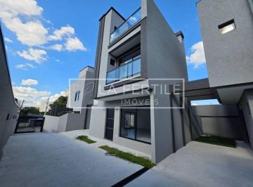 Casa · 128m² · 3 Quartos · 2 Vagas · Sobrado de Condomínio com 3 Quartos, 3 Suítes, 128M², à Venda por R$ 898.000,00 - Capão Raso, Curiti