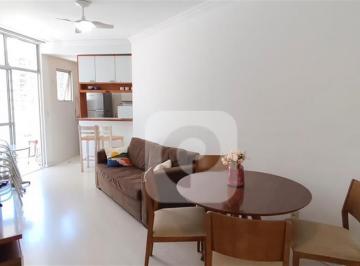 Apartamento · 50m² · 1 Quarto · 1 Vaga · Barra Palace, frente praia,varanda, residence, infraestrutura,Posto 3 e 4. Oportunidade!
