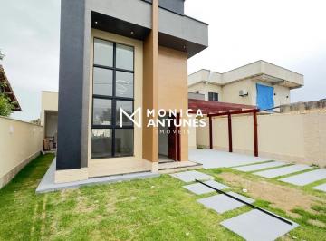 Casa · 131m² · 3 Quartos · 2 Vagas · Casa Alto Padrão à Venda em Itaipuaçu | 3 Quartos | Suíte com Closet