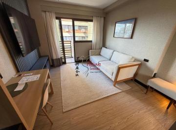 Apartamento · 57m² · 1 Quarto · 1 Vaga · Condomínio Alpha Stay | Flat 57m² reformado | Suíte | R$ 950 mil