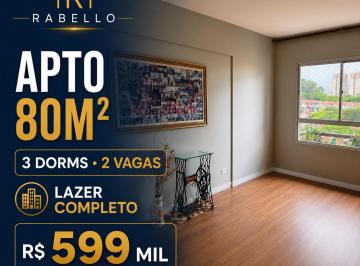 Apartamento de 3 quartos, São Paulo · Apto 3 dormitórios + 2 vagas no Butantã lazer completo