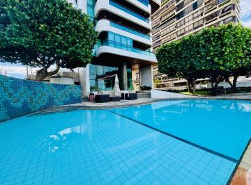 Apartamento de 5 quartos, Jaboatão dos Guararapes · Vendo apto 4QTS 4STS 1 Master 4VGS - 430m2 - Heliponto - Orla de Piedade