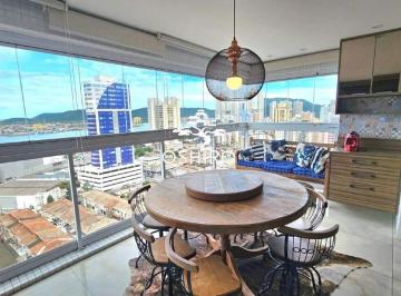 Apartamento · 111m² · 3 Quartos · 2 Vagas · Apartamento mobiliado para locação - Ponta da Praia - Santos