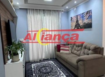 Apartamento · 56m² · 2 Quartos · 1 Vaga · Apartamento mobiliado para alugar com 2 quartos - 56 m² - Vila Endres - Guarulhos/SP R$ 3.500,00