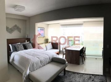Apartamento · 33m² · 1 Quarto · 1 Vaga · Studio com 1 dormitório para alugar e vender mobiliado 33 m²  - Brooklin - São Paulo/SP