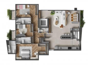 Apartamento · 128m² · 3 Quartos · 3 Vagas · Apartamento em construção no bairro Jardim - Santo André