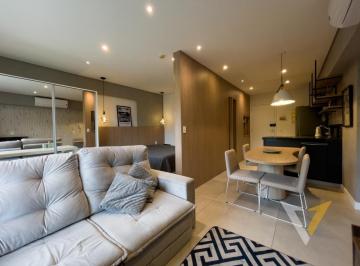 Apartamento · 48m² · 1 Quarto · 1 Vaga · Apartamento mobiliado para locação no Condomínio Línea Home Style – Centro | ...