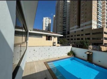 128709109a5324d092f7b046398072e4a3674c95 · Sobrado com 5 dormitórios para alugar, 385 m² - Ponta da Praia - Santos/SP