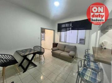 da09cd67b732fcc8688cb4a48199d3fb762f9b75 · Apartamento com 1 dormitório à venda, 54 m² por R$ 420.000,00 - Boqueirão - Santos/SP