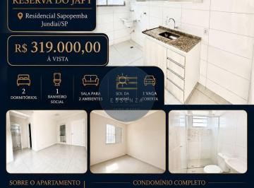 Apartamento · 51m² · 2 Quartos · 1 Vaga · Reserva do Japi - Apartamento à Venda – Reserva do Japi | Jundiaí/SP