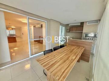 Apartamento · 155m² · 3 Quartos · 2 Vagas · Barra Peninsula 360 On The Park 3 suites varanda gourmet lindo original 4 quarto