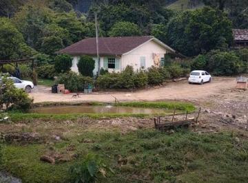 ansc-1 · Sítio na cidade Anitápolis, cachoeira, casa, terra para plantar, bem localizada