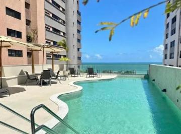 Apartamento · 33m² · 1 Quarto · 1 Vaga · Flat 33m² Vista Mar – Beach Class Pina
