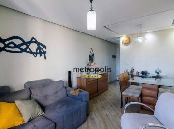Sala  · Apartamento com 2 dormitórios à venda, 60 m² por R$ 350.000,00 - Jardim das Quatro Marias - São Bern