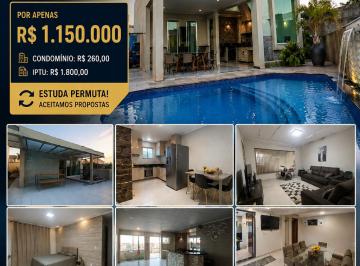 Casa de 5 quartos, Vicente Pires · Casa à venda em Vicente Pires Rua 10 com piscina churrasqueira 5 quartos e 3 suítes luxo