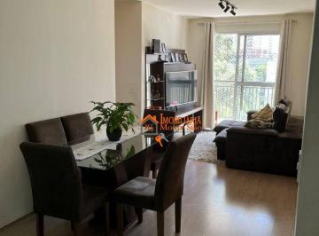 02bc03fb01a29b1497b4e39bebacd8b4de1bc1cf · Apartamento com 3 dormitórios à venda, 75 m² por R$ 590.000 - Picanço - Guarulhos/SP