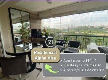 63c4f2bba6f08d507619e25508a90c1b8a96cb0a · Apartamento com 3 dormitórios à venda, 144 m² por R$ 2.130.000,00 - Alphaville - Santana de Parnaíb