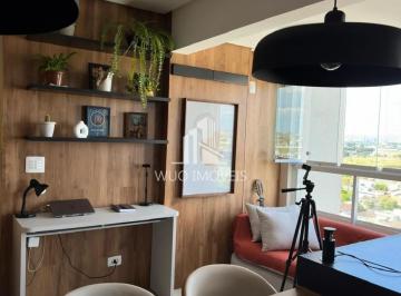 Apartamento · 68m² · 1 Quarto · 1 Vaga · Apartamento para Locação Mobiliado no Condomínio Pérola, Villa Branca - Jacareí/SP