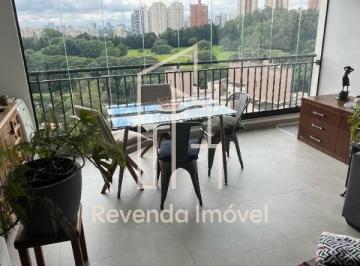 Apartamento · 65m² · 1 Quarto · 2 Vagas · Apartamento à venda no Panamby, São Paulo-SP: 1 quarto, 1 suíte, 2 banheiros, 2