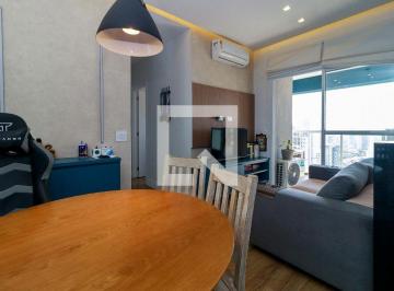 Este apartamento mobiliado, localizado na Chácara Santo Antônio (zona Sul), ofer · Apartamento à Venda - Chácara Santo Antonio, 2 Quartos, 53 m2
