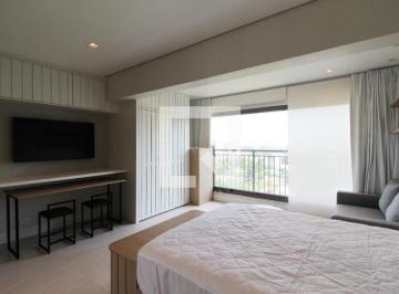 Studio novo, luxuosamente decorado e equipado com todas as comodidades, andar al · Apartamento à Venda - Moema, 1 Quarto, 35 m2