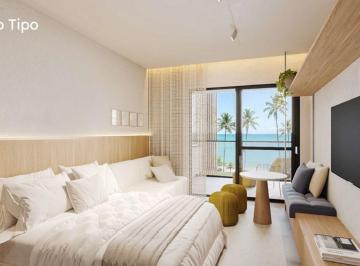 Apartamento de 1 quarto, Mata Meridional Pernambucana · Apartamento a venda vista mar, praia dos Carneiros com varanda
