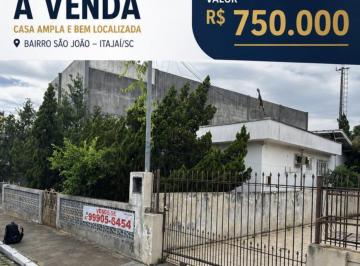 Casa de 2 quartos, Itajaí · CASA A VENDA COM OTIMA LOCALIZAÇÃO - BAIRRO SÃO JOÃO - ITAJAI