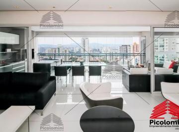 Foto 01 · Apartamento de luxo na Vila Romana: 3 quartos, 3 suítes, 3 vagas na garagem - 206m² em São Paulo.
