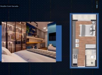 Apartamento de 1 quarto, Curitiba · REVENDA - Studio à venda, 16 m² por R$ 275.000 - Portão - Curitiba/PR