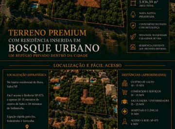 Casa de 9 quartos, Salto · Exuberante Sítio a venda em Condomínio Salto, SP