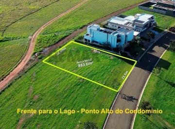 Terreno · 883m² · Terrano frente para o Lago no Residencial Haras Patente: 883m²