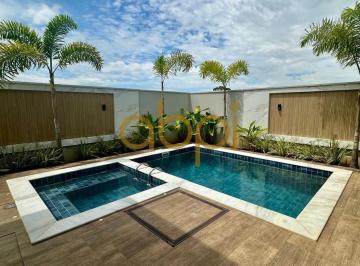 Foto 01 · Casa de Luxo em Condomínio - 3 Suítes, Área Gourmet, Piscina e Acabamentos de Alto Padrão em Indaiat