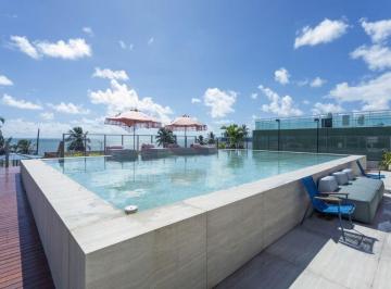 Sandro Barros · Flat com 1 dormitório à venda, 31 m² por R$ 638.800 - Cabo Branco - João Pessoa/PB