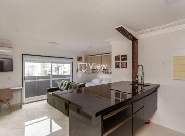 Apartamento · 36m² · 1 Quarto · Stúdio mobiliado em andar alto com sacada e vista