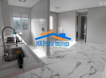 Apartamento · 44m² · 1 Vaga · Apartamento novo 2 quartos, sala com teto gesso, cozinha e 1 vaga garagem.